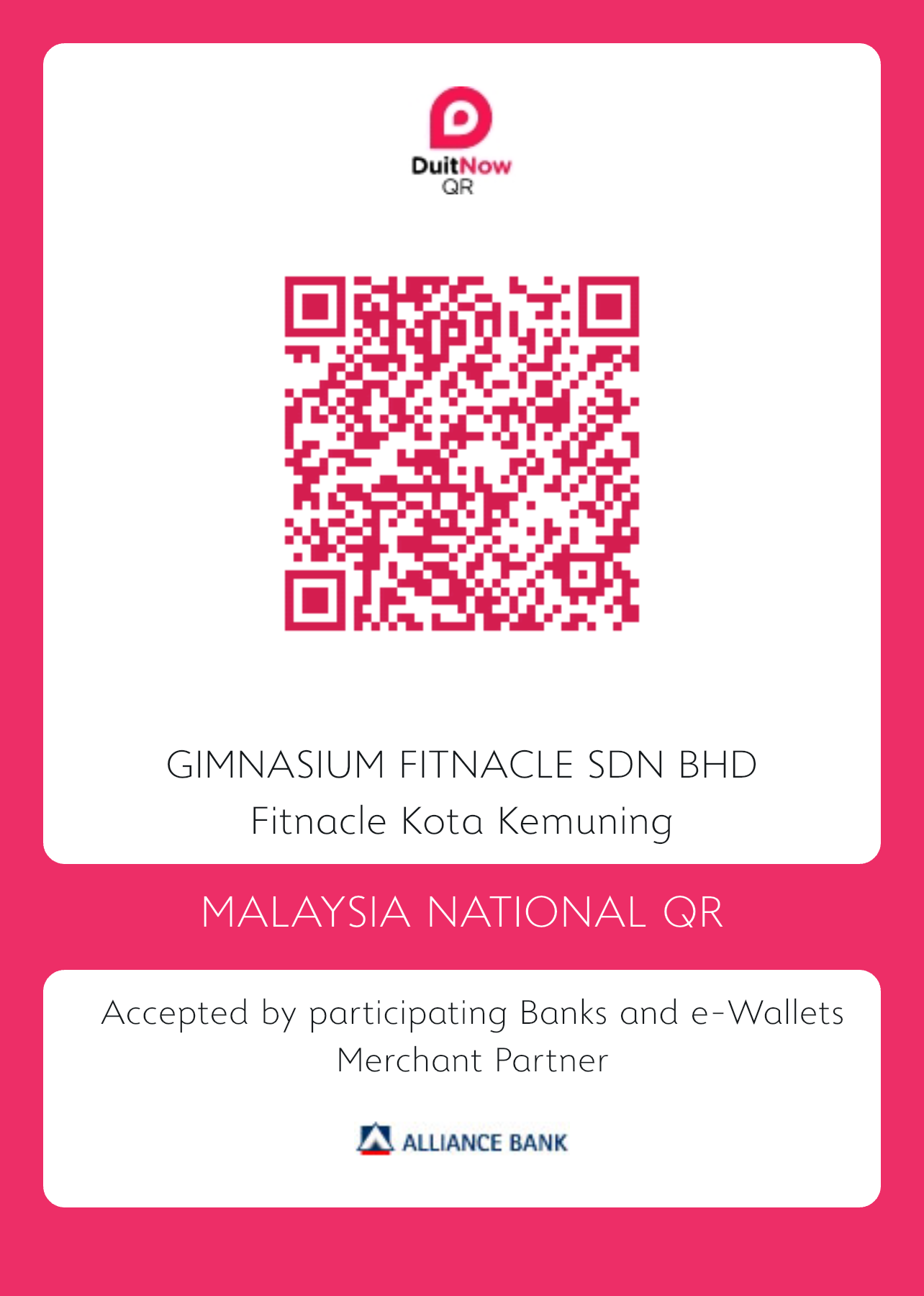 Kota Kemuning QR Pay
